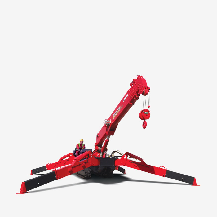 MINI ŻURAW UNIC URW-547 Udźwig: 4t x 2,5m