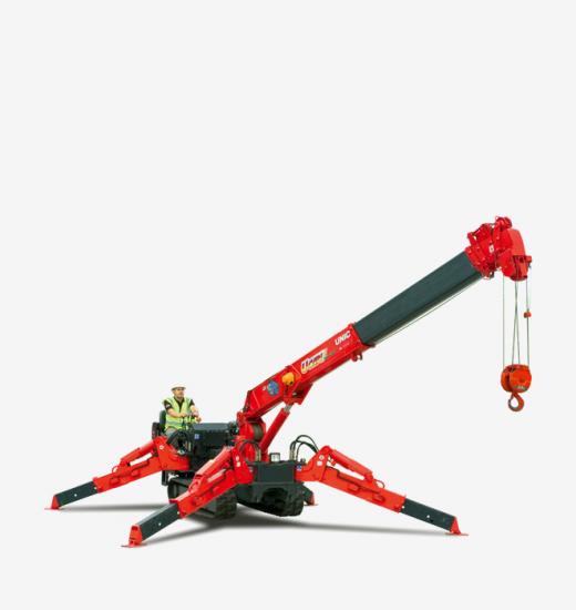 MINI ŻURAW UNIC URW-376 Udźwig: 2,9t x 2,5m